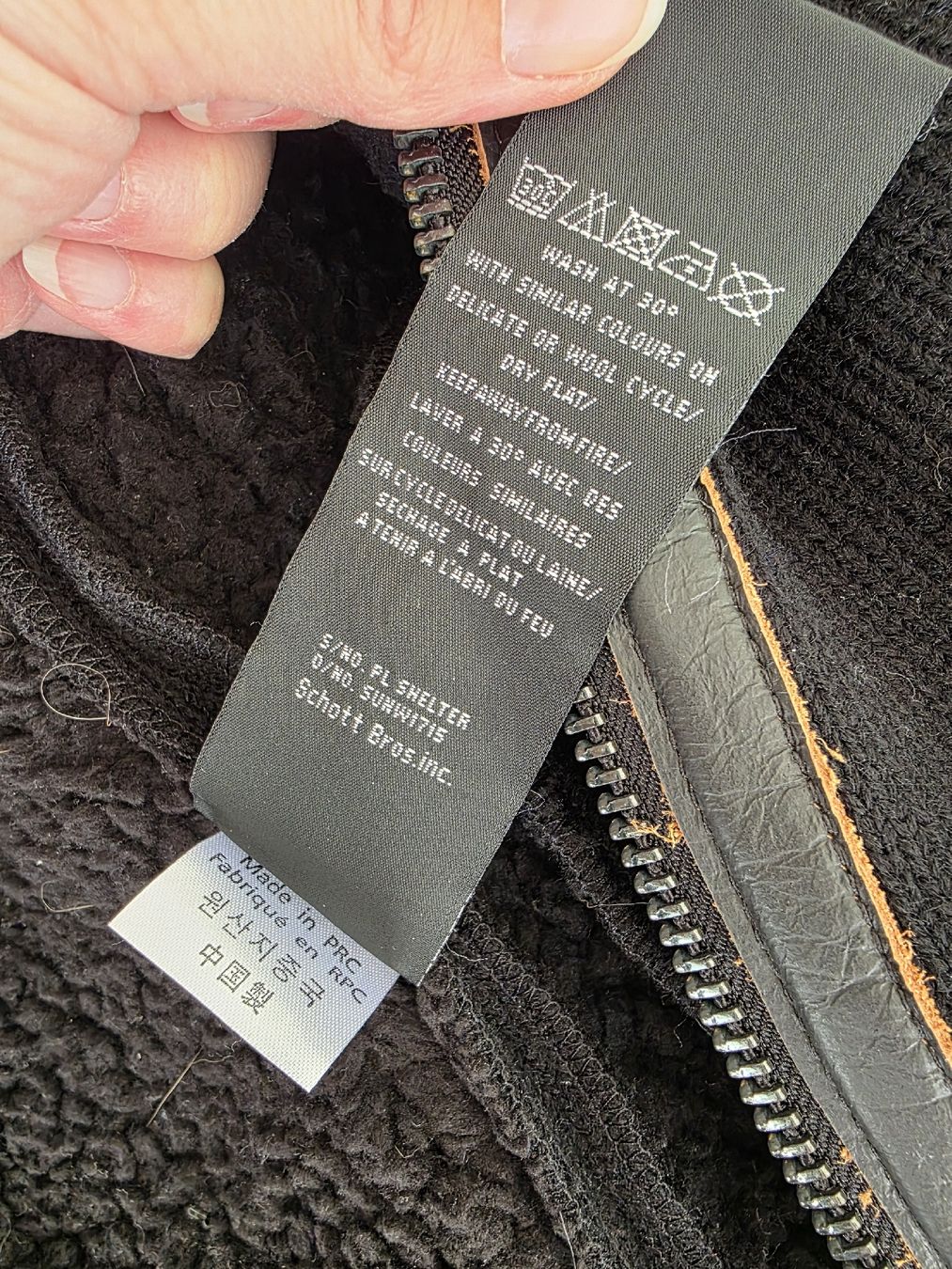 Schott Giacche: Schott NYC Übergangsjacke, Gr. L, neuwertig – Nuovo (secondo la descrizione) da Kerns venduto da d_s_obwalden 7