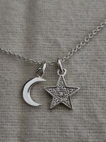 Thomas Sabo Stern Mondsichel Kette Silber
