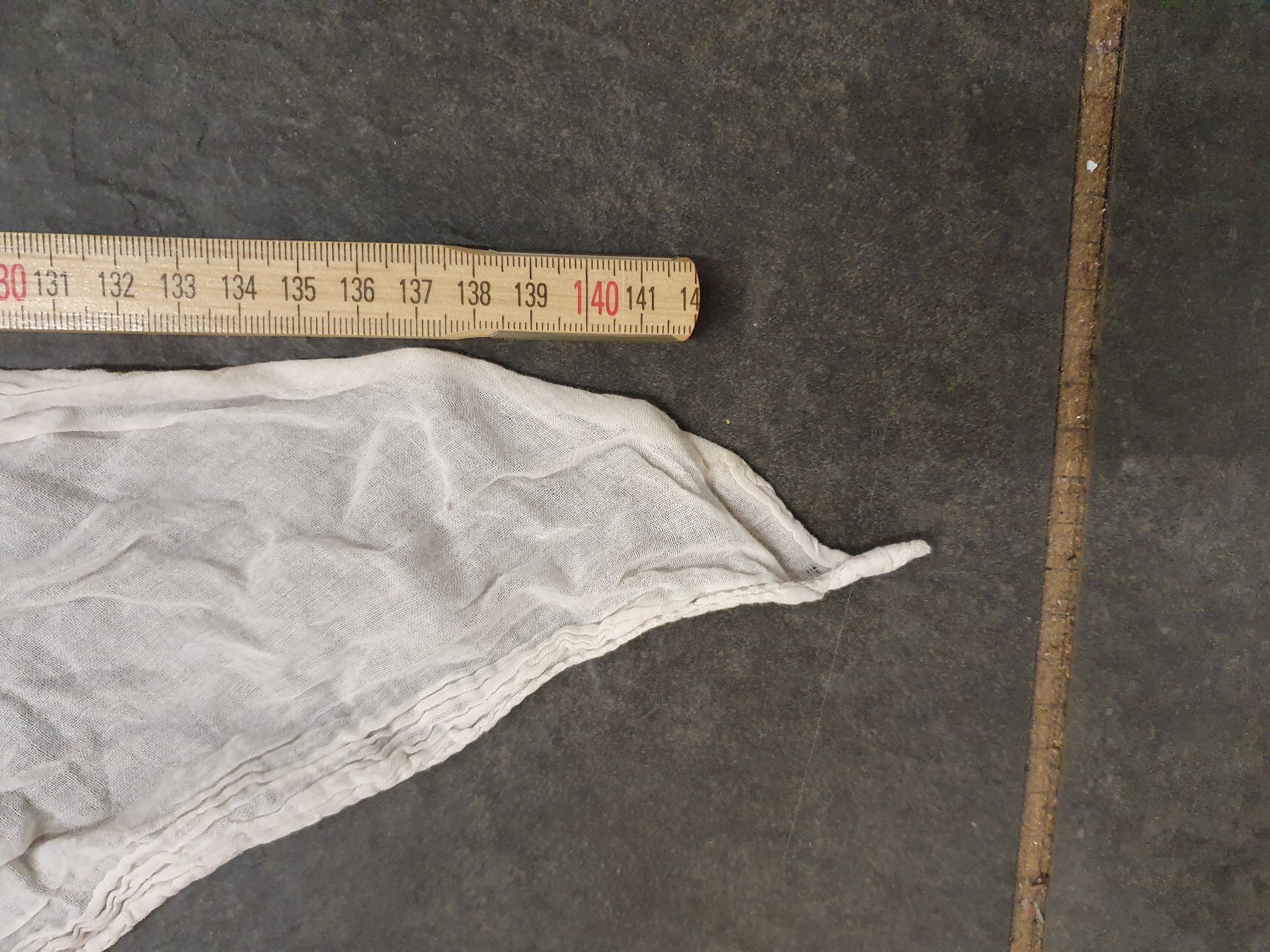 Foulard & Sciarpe: Trapezschleier weiss 140 x 70 – Usato da Zürich venduto da loosebone 1