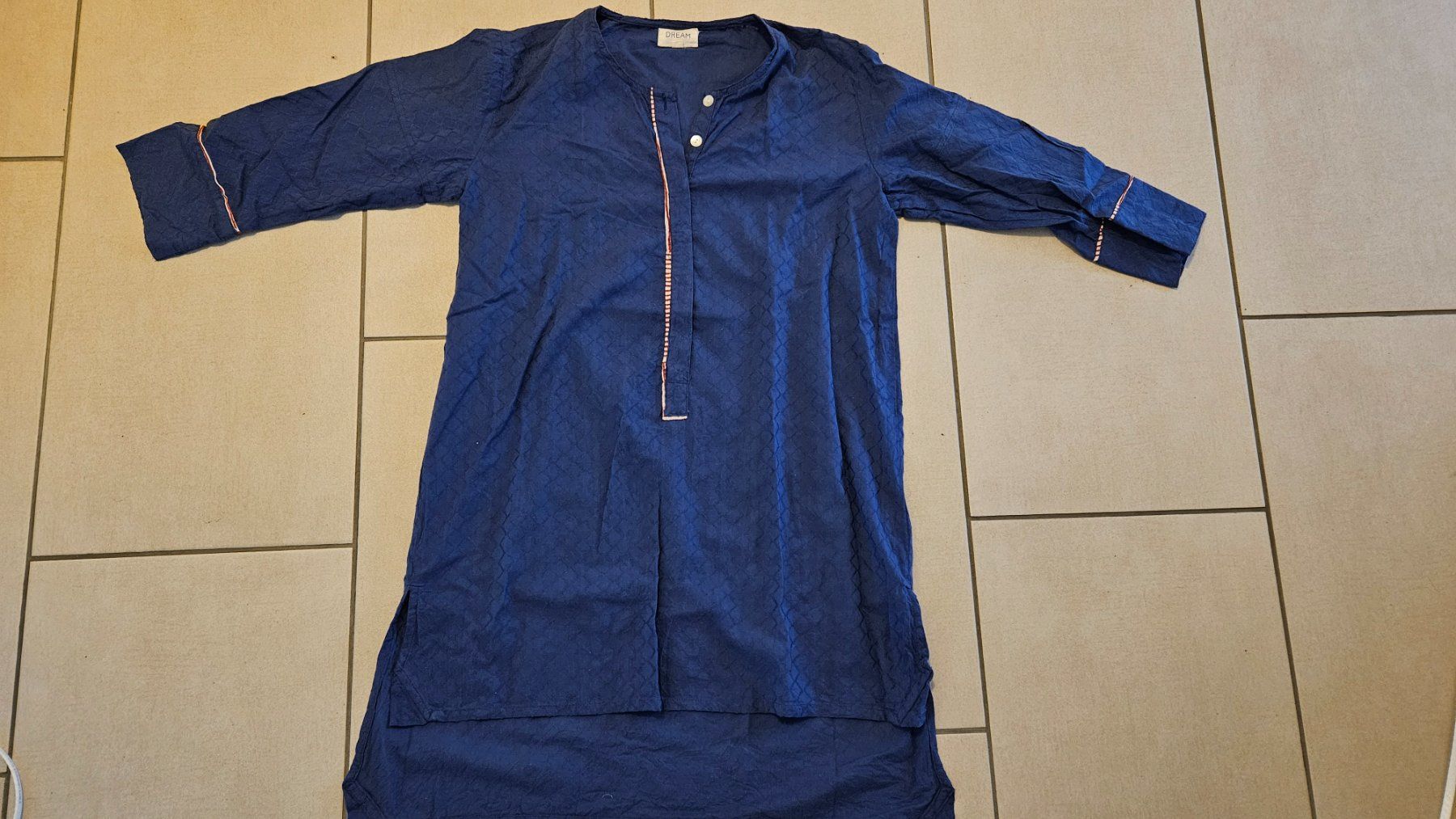 Camicette: Blaue Sommerbluse Gr. S - luftig & bequem – Usato da Vevey venduto da nus_ly82