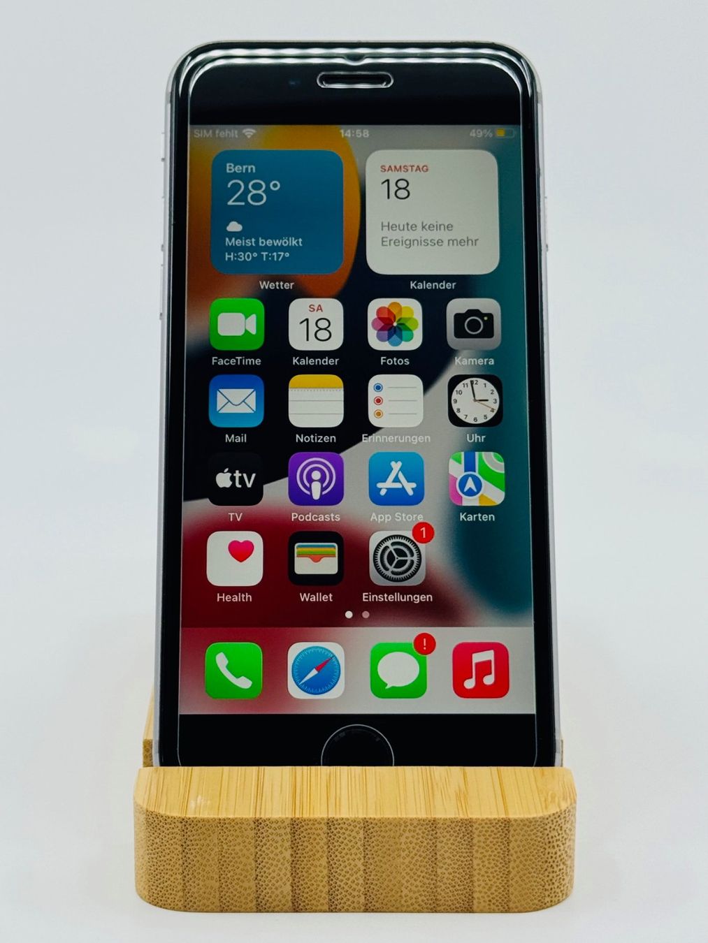 Apple Handys / Smartphones: Apple iPhone 6S | 64 GB | Space Gray | Batterie 99% – Gebraucht aus Soyhières von Spartan117