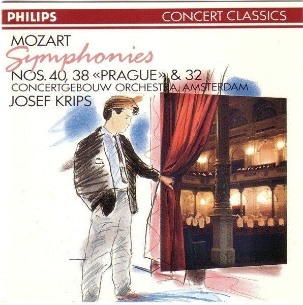 CD: Mozart - Symphony no. 40, 32 & 38 - Josef Krips – Usato da Unterbäch venduto da niquz