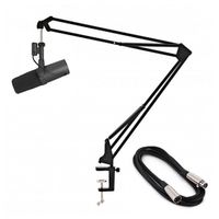 Shure SM7B Bundle mit Studioarm und Kabel