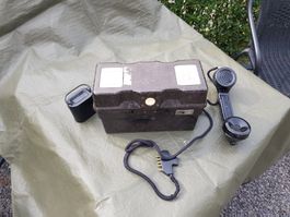Bundeswehr Feldtelefone Ackerschnacker SEL 54 OB / ZB Funkge