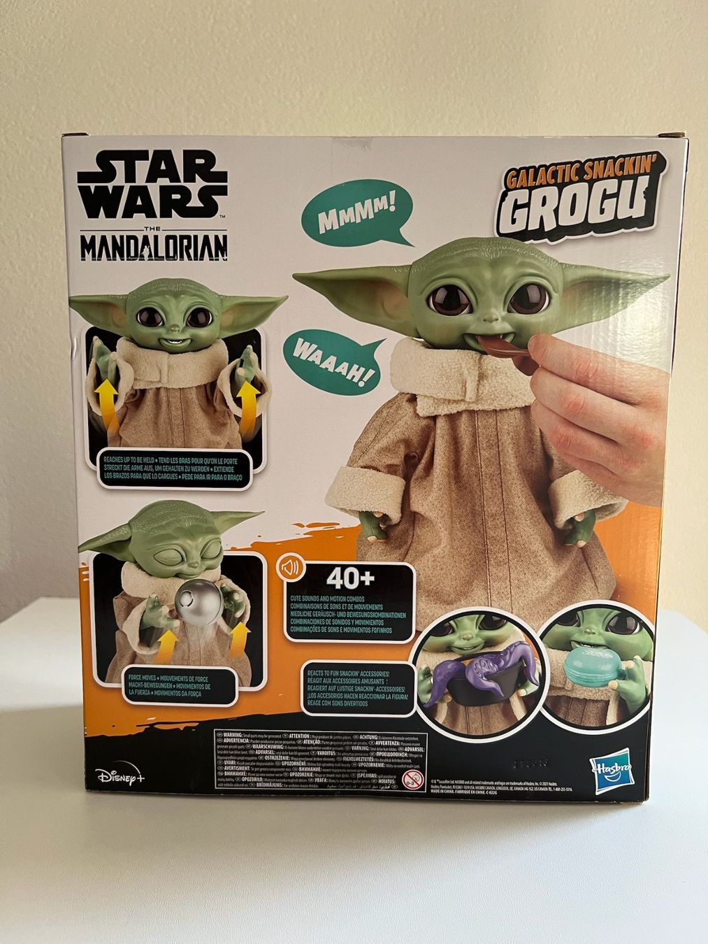 Figuren: Hasbro Galactic Snackin' Grogu 23cm – Neu und originalverpackt aus Le Mouret von perfectbijou 2
