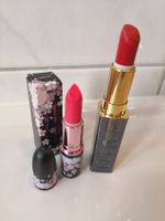🤩3 STK: DIOR & MAC & SHISEIDO LIPPENSTIFTE PINK & ROT