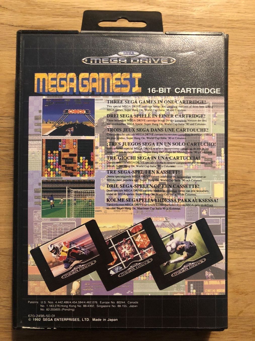 Sega Spiele: Mega Games 1 für Sega Mega Drive – Gebraucht aus Kestenholz von Naruto_01 1