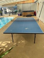 Table de ping-pong Schildkröt pliable sur roulettes