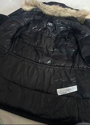 Vestes: Zara Winterjacke Parka Gr. S 36 schwarz – D'occasion à Rünenberg par Dgn_63 2