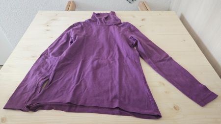 Pepperts! Rollkragenshirt, Lila, Gr. 122/128 - Herbst 🍂