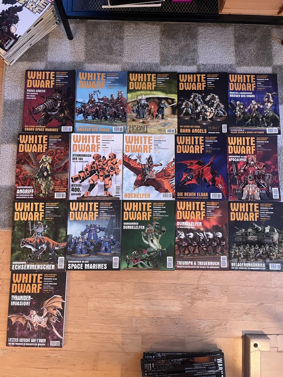 Riviste & Magazine: Warhammer White Dwarf 16Stück Ganes Workshop – Usato da Lauterbrunnen venduto da jul_5jfm