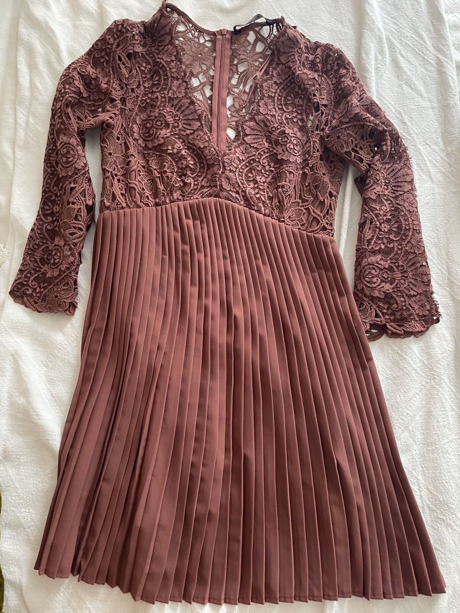 Zara Vestiti: Cocktail - Kleid v. Zara Gr. S altrosa – Usato da Basel venduto da Mrs_Bee 6