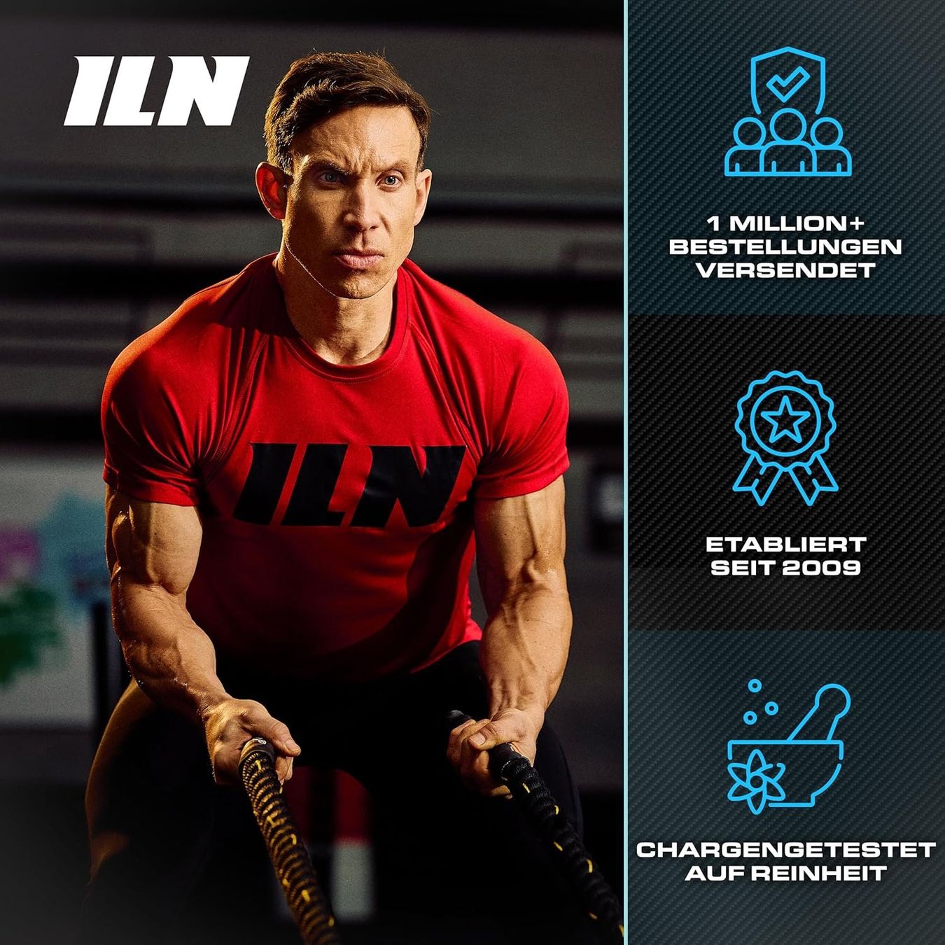 Cibi & Specialità: Pre Workout Booster Blue Raspberry 360g – Nuovo e nell'imballaggio originale da Suhr venduto da SchnapperCH 5