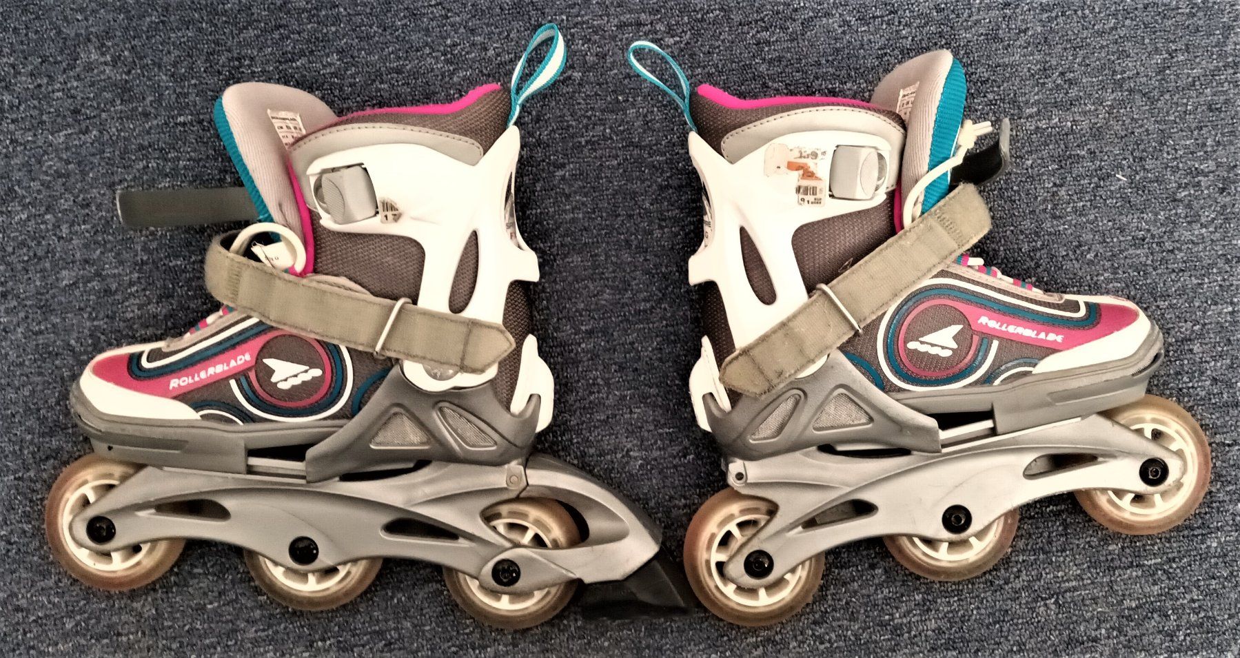 Pattini in linea & Pattini a rotelle: Rollerblade Spitfire, Inlineskates, verstellbar Grösse 28-32 – Usato da Vaduz venduto da Bergtiger
