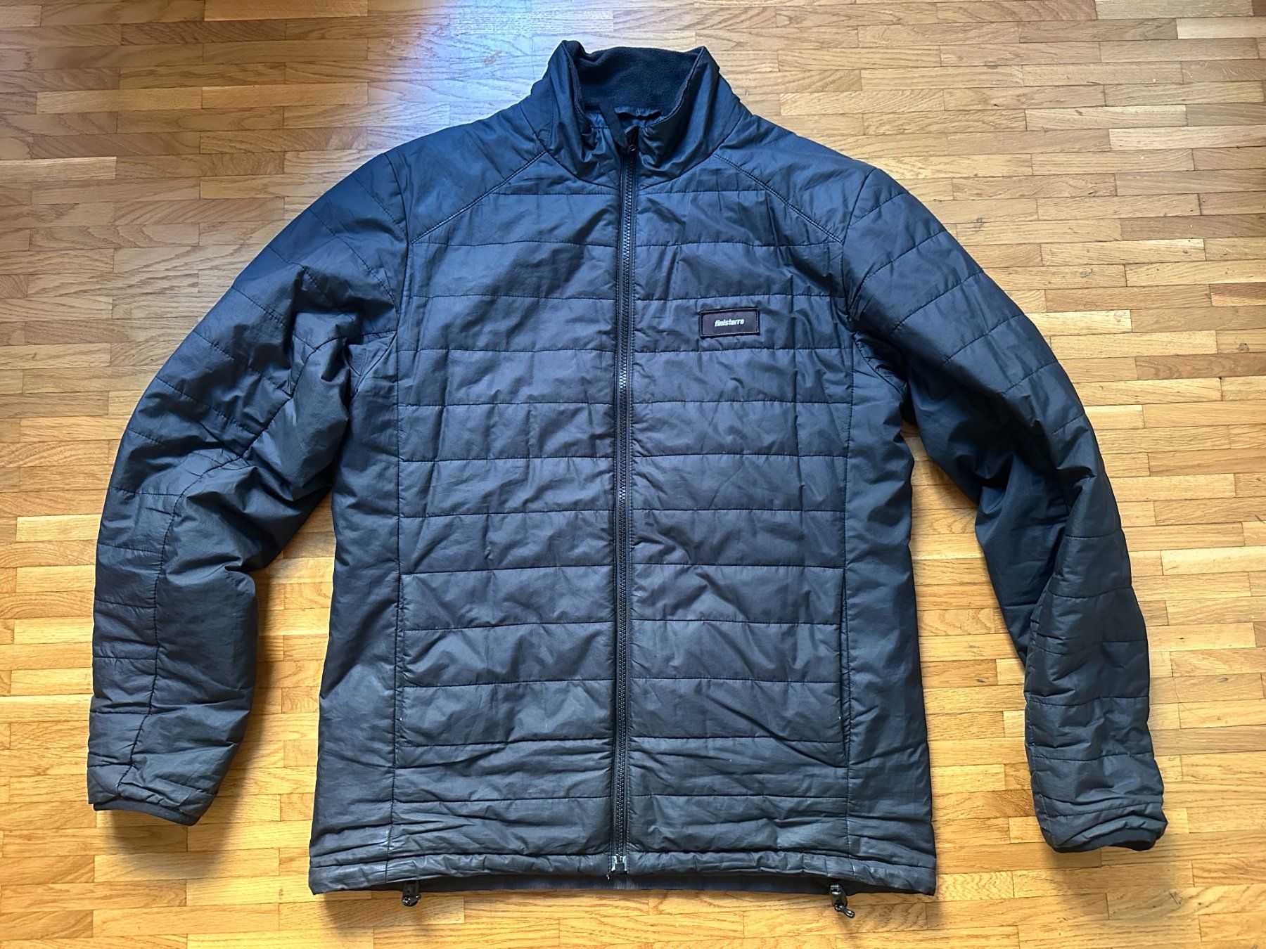 Giacche: Finisterre Nimbus Primaloft Packable Mid-Layer Jacket Black – Usato da Lausanne venduto da brixton