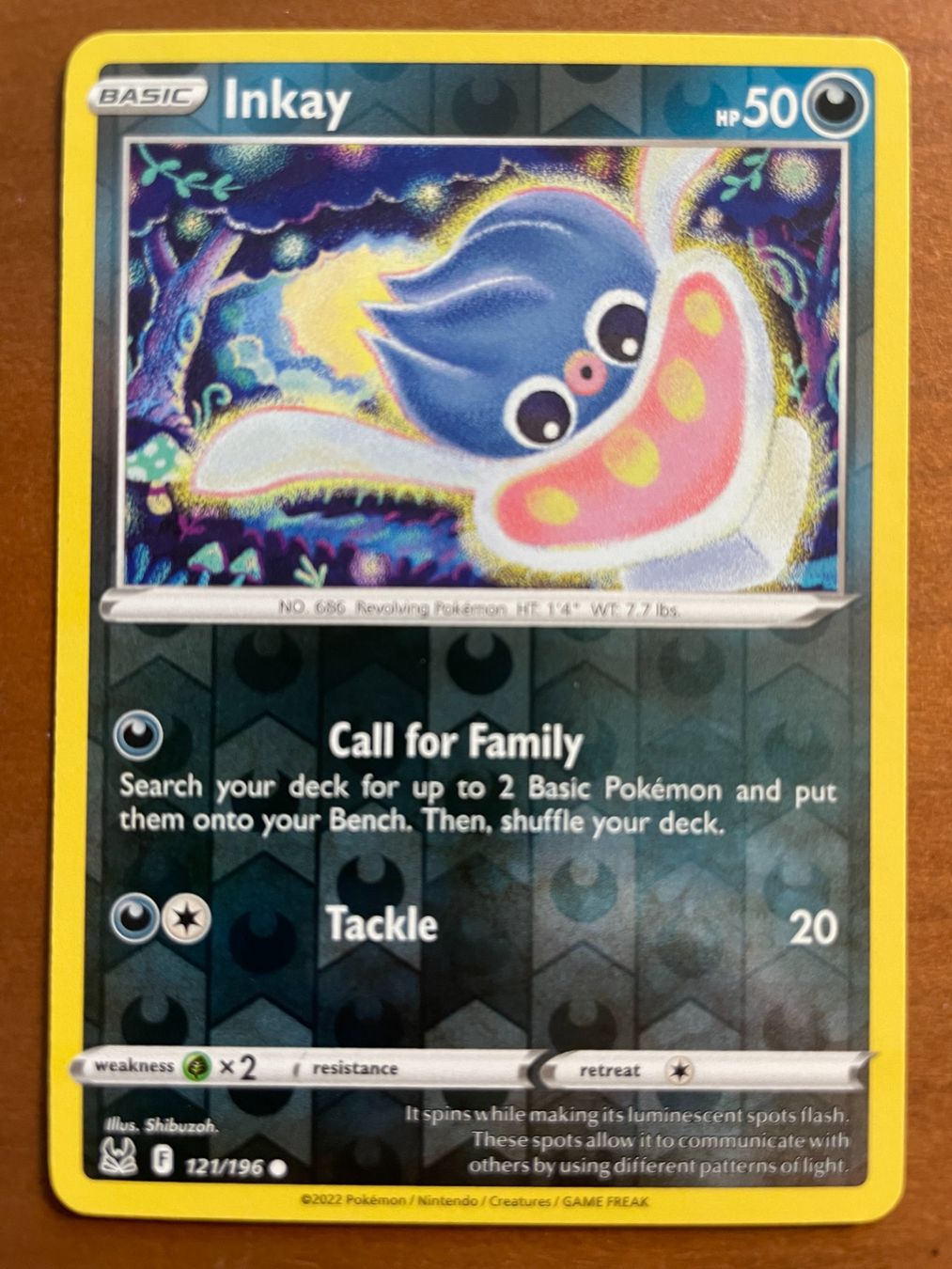 Pokémon Carte collezionabili: Pokemon Inkay Reverse (Versand gratis) – Nuovo (secondo la descrizione) da Chur venduto da Angerson