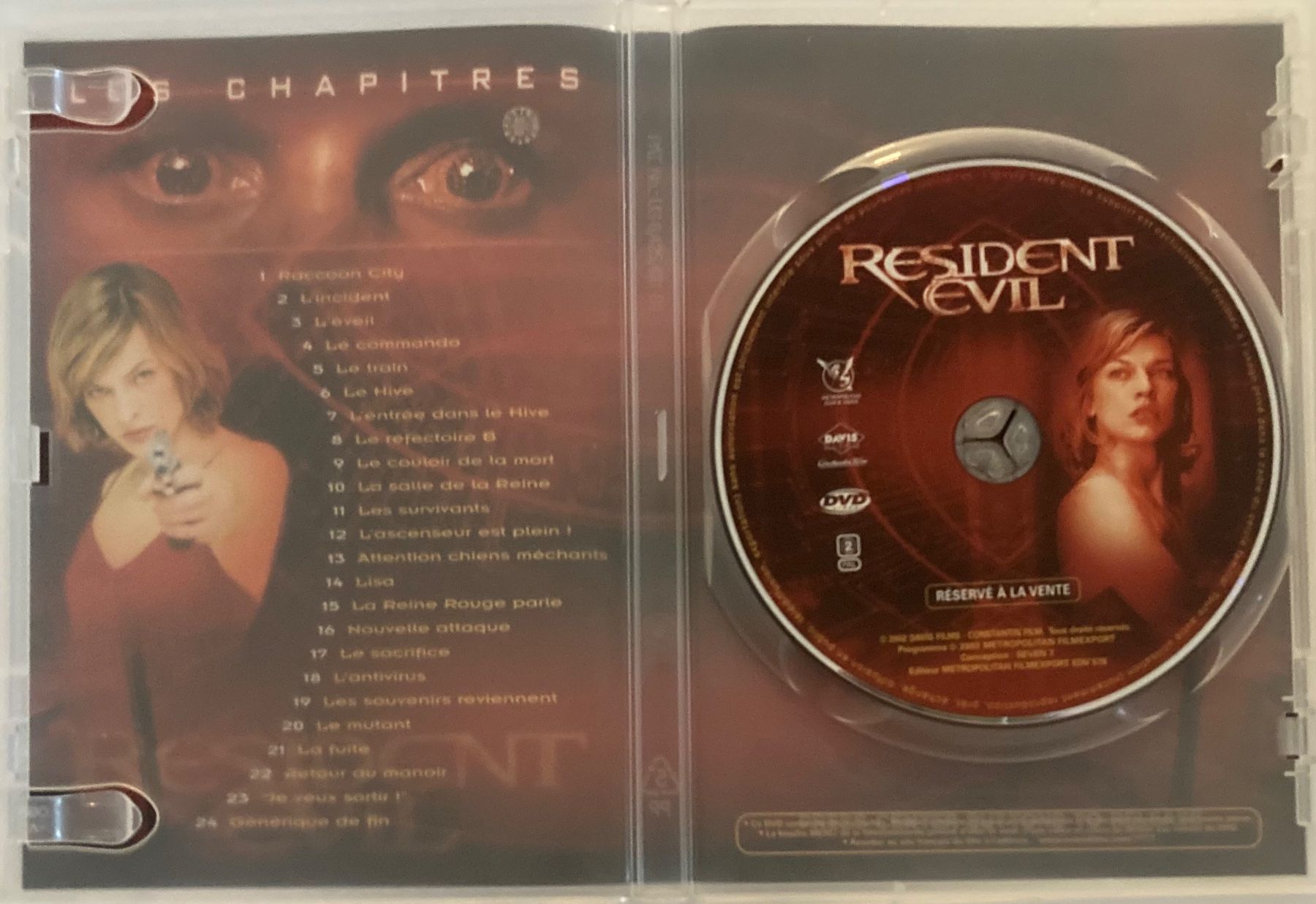 Alle DVDs: MILLA JOVOVICH / MICHELLE RODRIGUEZ - RESIDENT EVIL – Gebraucht aus Poliez-Pittet von Newtown-Records 2