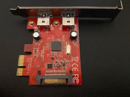 PCI Express Karte > 2 x USB 3.0