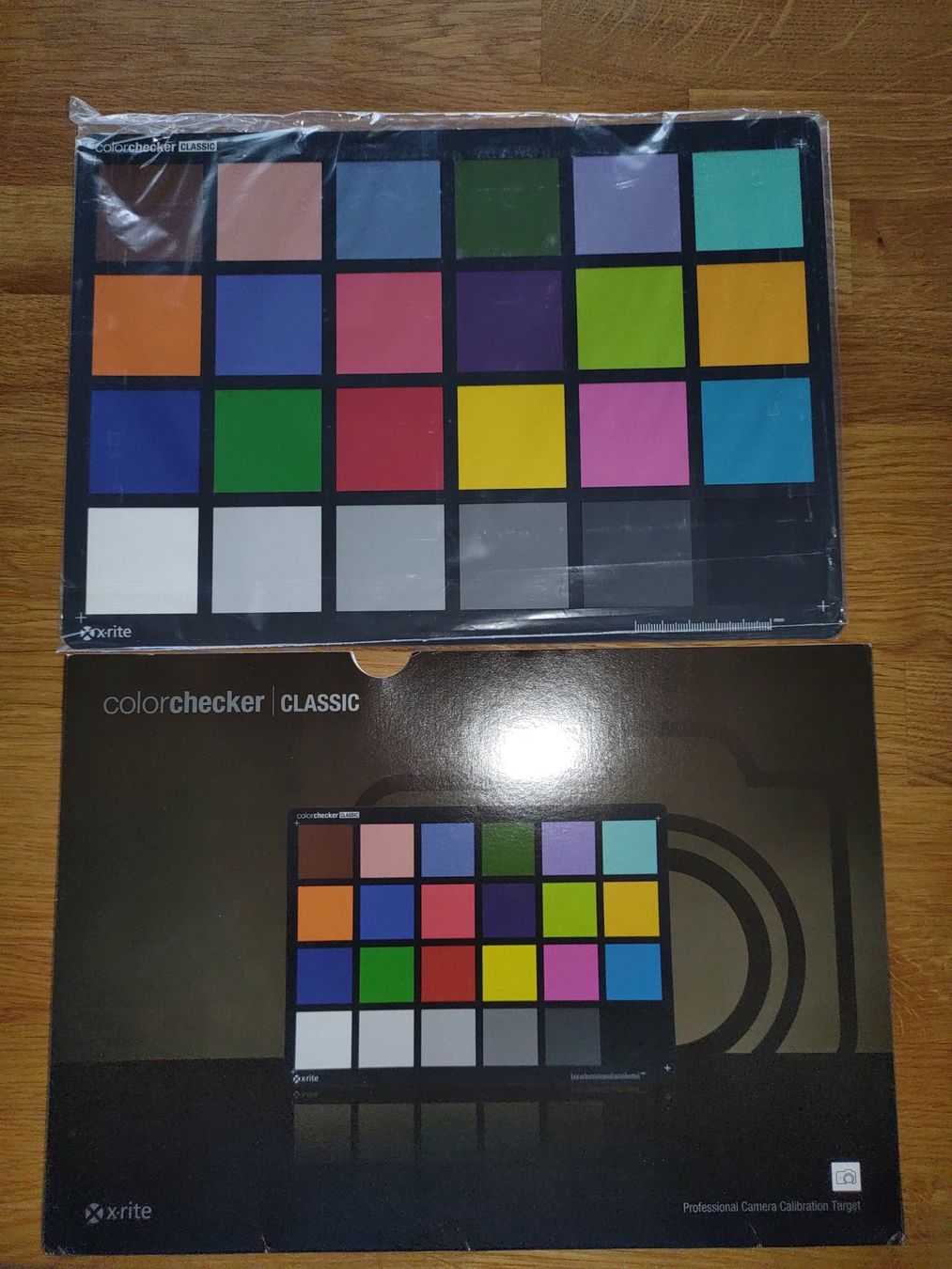 Labor & Dunkelkammer: X-Rite ColorChecker 24 Farbfeldern (A4) - Classic – Gebraucht aus Densbüren von TutaLarsen