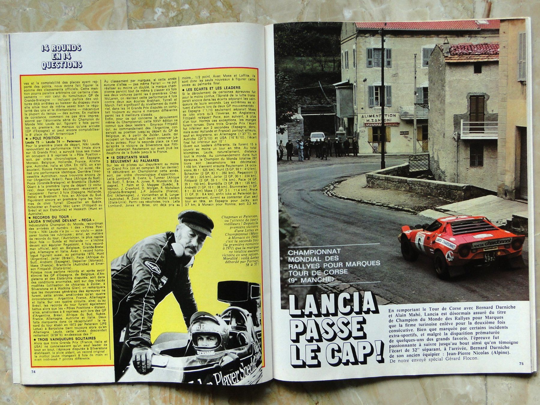 Riviste & Magazine: 3 numéros L'AUTOMOBILE 1973/1975 – Usato da Killwangen venduto da cyrano56 6