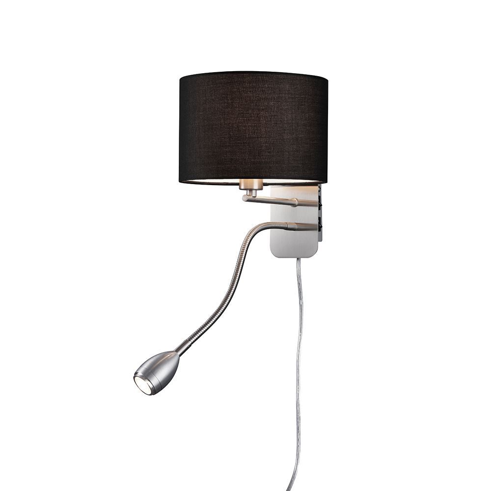 Lampen: Wandleuchte, Stoffschirm, 23 cm Höhe – Neu (gemäss Beschreibung) aus Kreuzlingen von Smart-Light 3