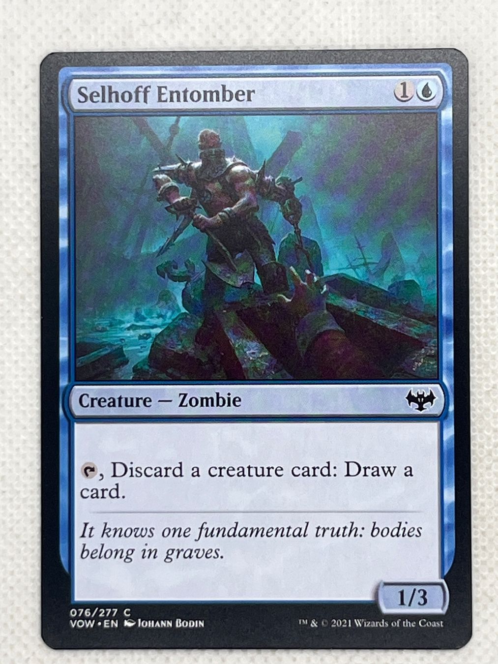 Magic The Gathering Sammelbilder & Trading cards: MTG Selhoff Entomber VOW 76 Englisch Common – Gebraucht aus Hinterkappelen von Kim1992