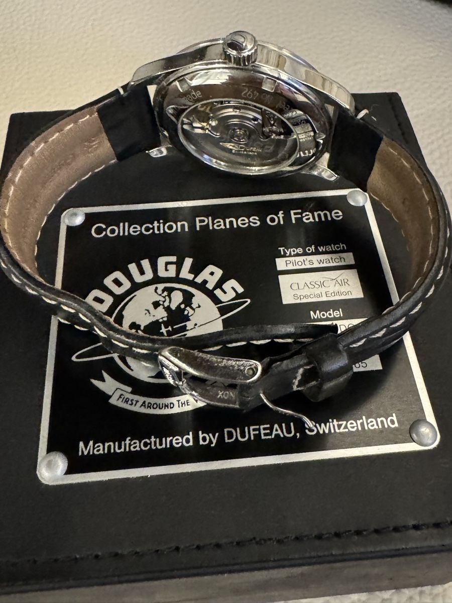 Uhren: Dufau Pilot's Watch Douglas DC-3 Automatic mit Box – Gebraucht aus Montévraz von W1965 8