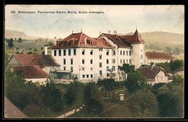 AK Orsonnens, Pensionnat Sainte-Marie, Ecole ménagère