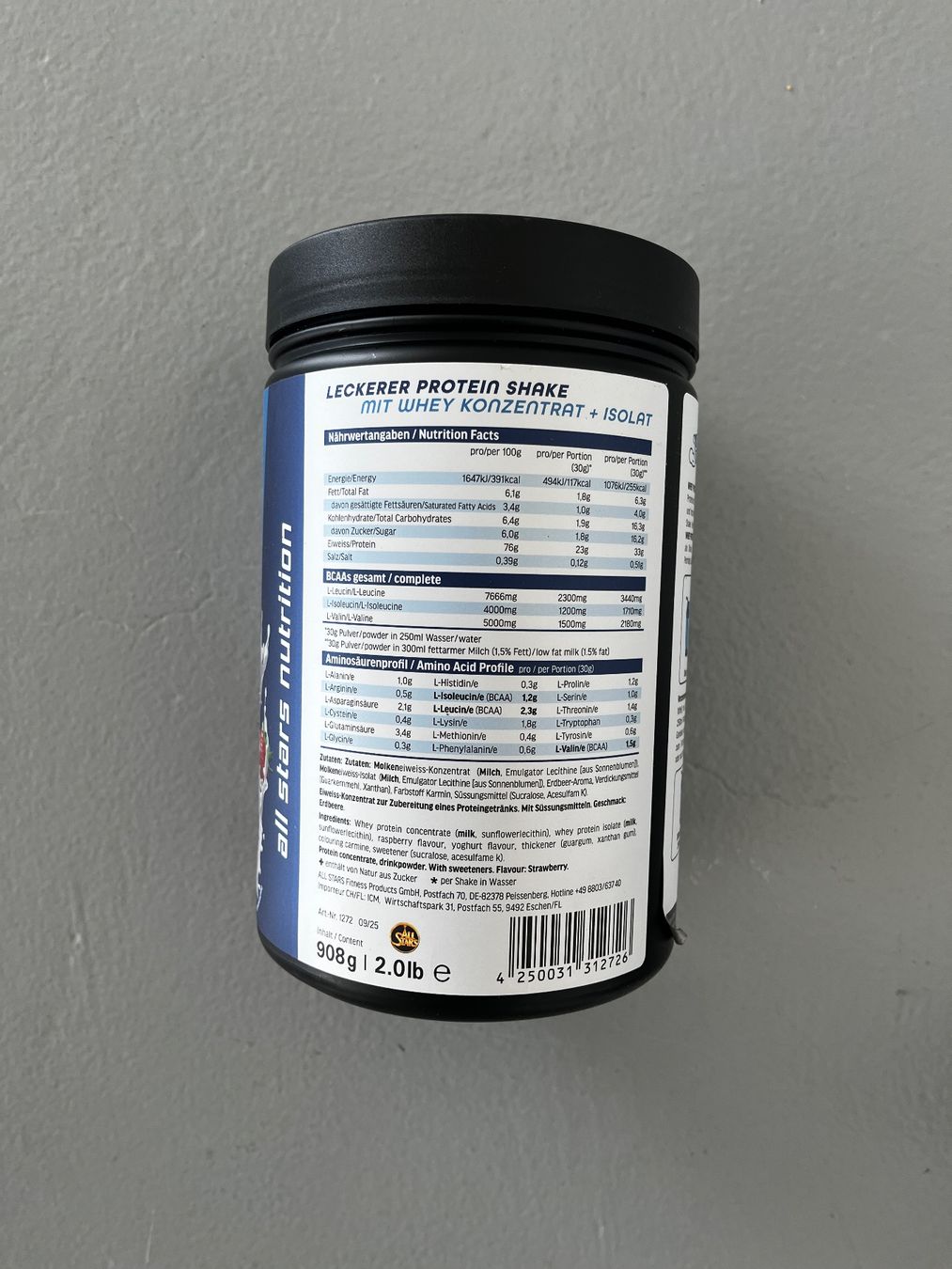 Aliments & Spécialités: All Stars Whey Protein – Neuf avec emballage d'origine à Regensdorf par AntonStankoswski 1
