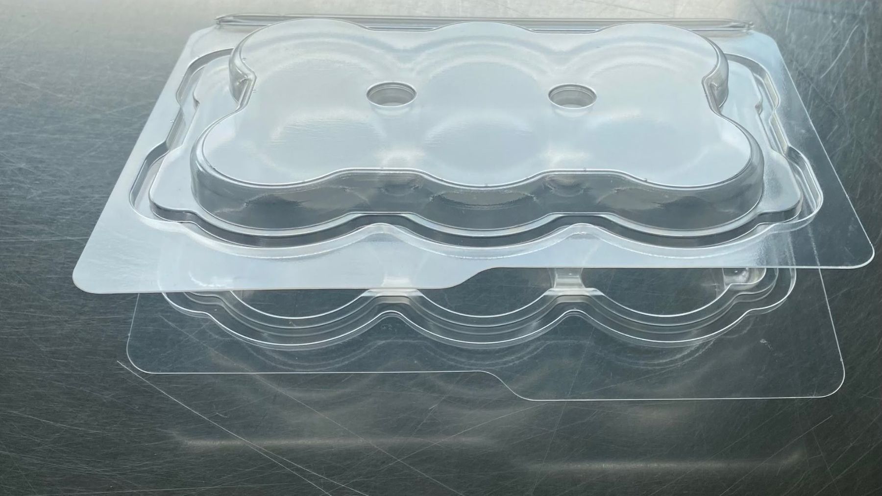 Contenitori & Simili: 6er Klappverpackung Kräuterbutter transparent – Nuovo e nell'imballaggio originale da Oberkirch LU venduto da stephan101010