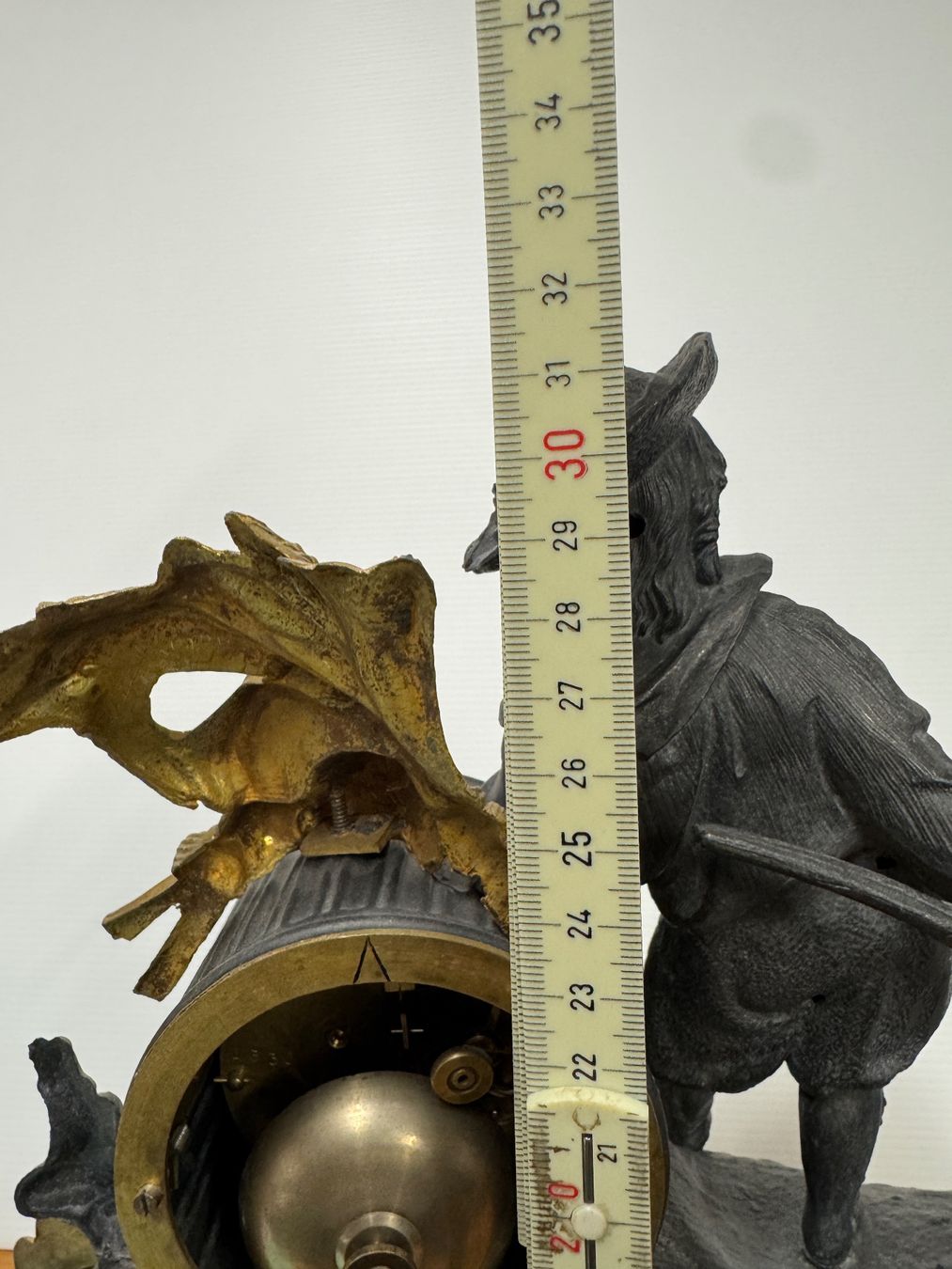Orologi: franz. Chemineé Uhr 1880 – Usato da Schönenwerd venduto da Comtoise 6