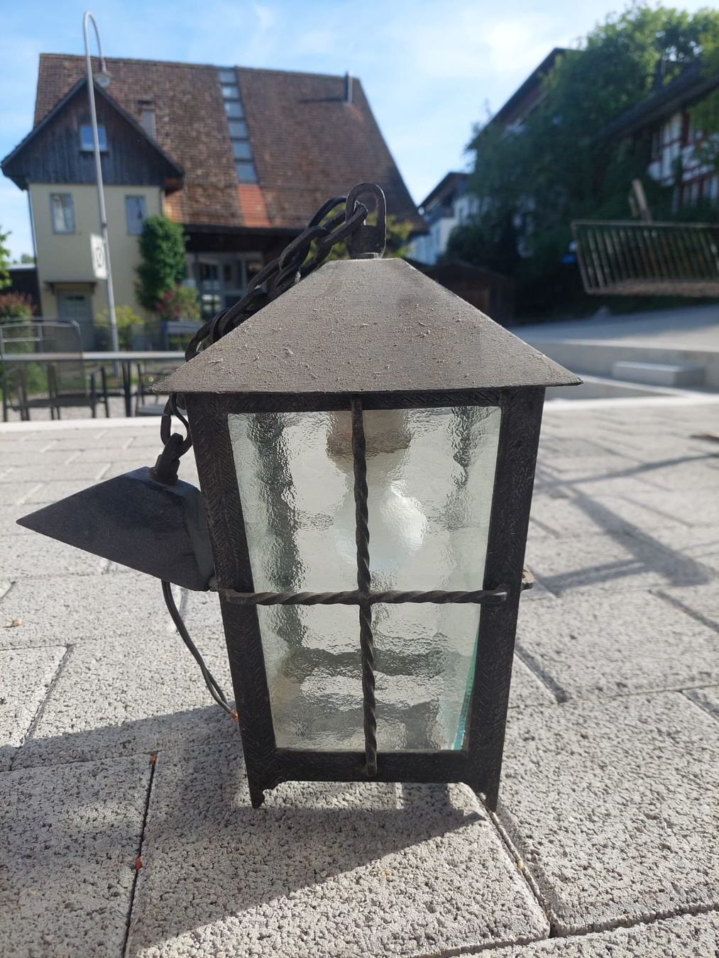 Laternen: Rustikale Aussenlampe – Gebraucht aus Effretikon von morfrit