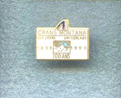 CRANS MONTANA  100 Jahr