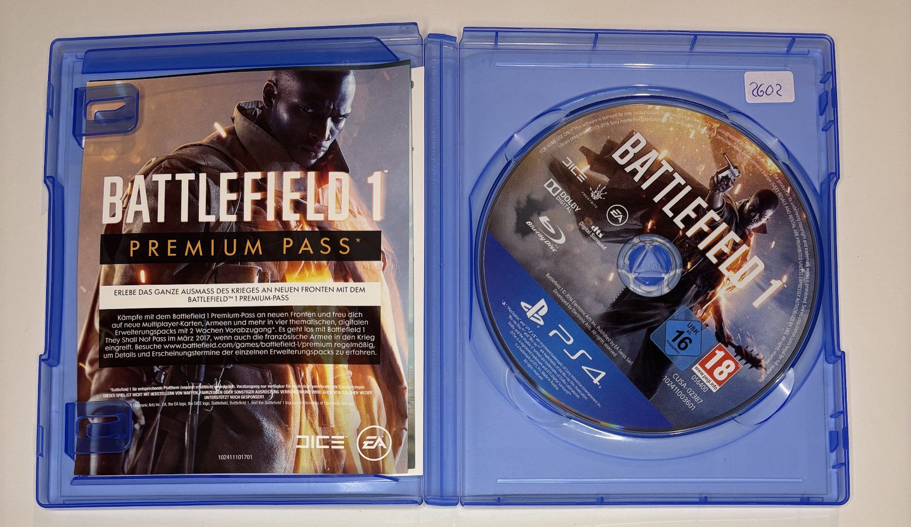 Giochi: PS4 - Battlefield 1 – Usato da Allschwil venduto da Bullach 1