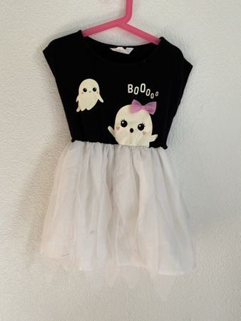 Robe enfant H&M fantôme 110/116 Halloween