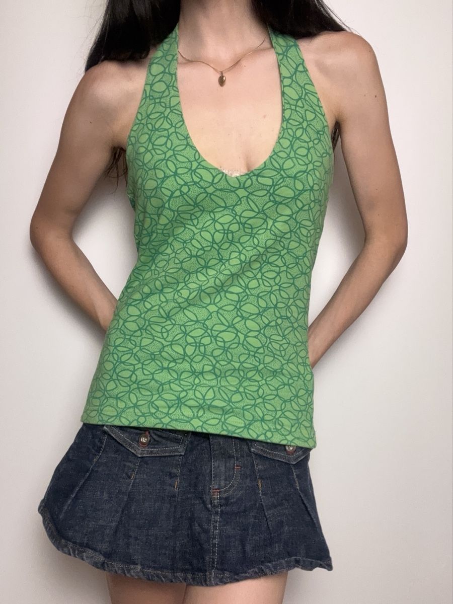 Top: vintage y2k neckholder top – Usato da Leissigen venduto da lamooniade 1