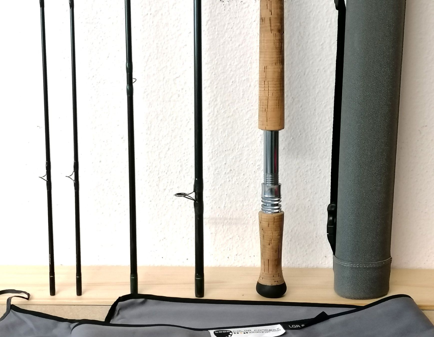Canne da pesca: Loop Gray Line LGR DH 9130-4A 13’ 9wt 4-teilig – Usato da Reinach BL venduto da fliegenrolli 2
