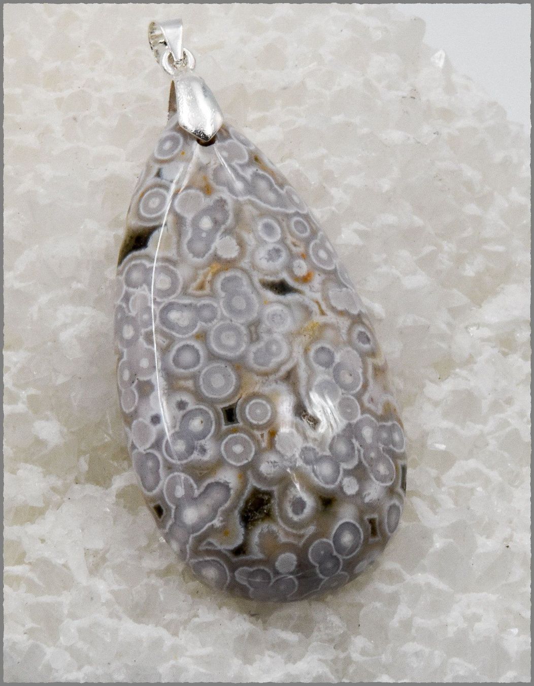Ciondoli: ♛ OCEAN JASPER Anhänger 925 Silber – Nuovo e nell'imballaggio originale da Oberglatt ZH venduto da Hot-Spot 4