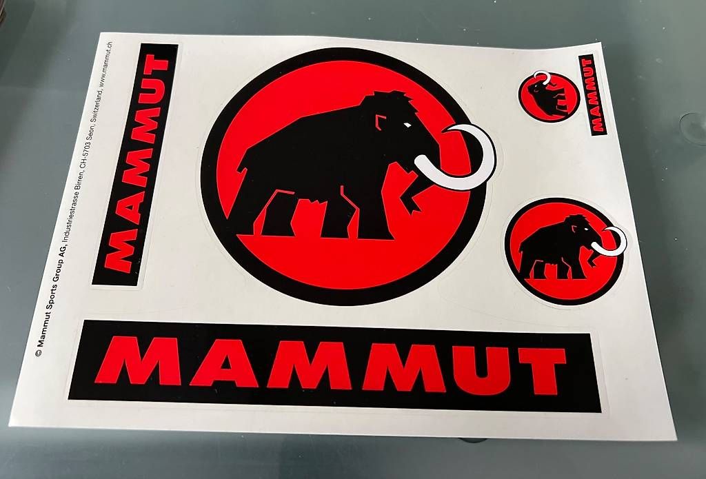 Sticker: Mammut Kleber – Usato da Obernau venduto da Antarctica4