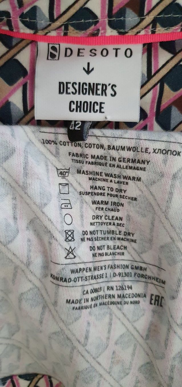 Blusen: DESOTO Hemd/Bluse 100%cotton gr 42 – Neu (gemäss Beschreibung) aus Niederbipp von fashionfuchs 4