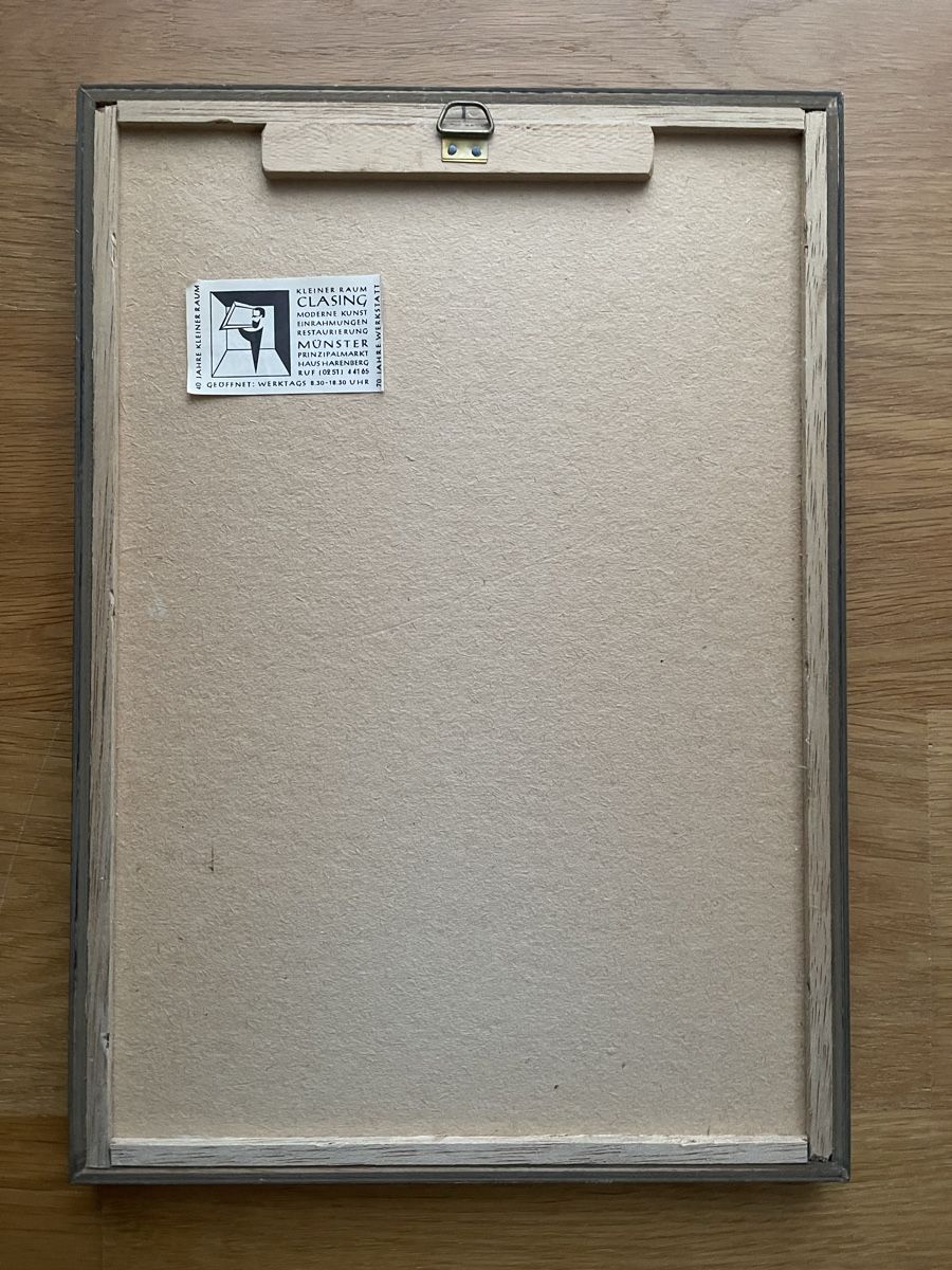 Incisioni: Historischer Mode-Stich "Costume Parisien" gerahmt – Usato da Lufingen venduto da Mark7777 3