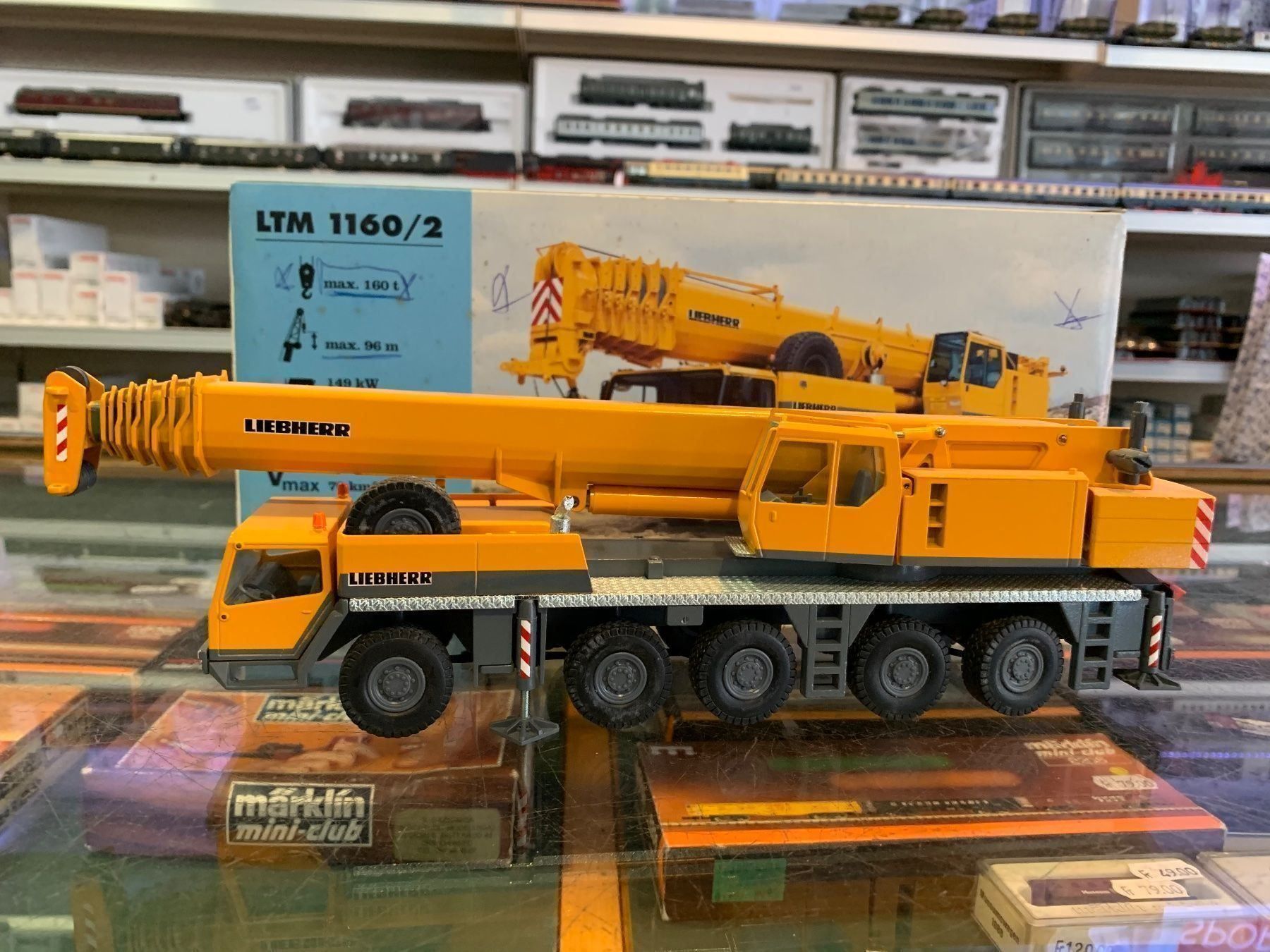Lastwagen: Conrad 1:50 Liebherr LTM 1160/2 – Gebraucht aus Chiasso von Carrara-Modellismo 2