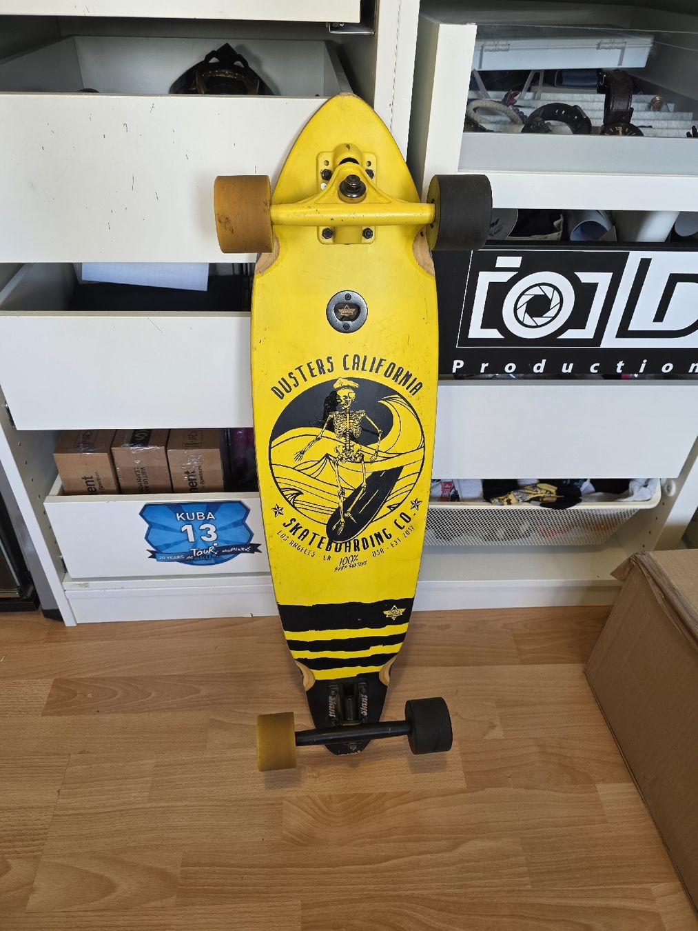 Skateboards: Dusters Skateboards Skipper Longboard Skateboard 8.5'' x 33' – Usato da Heiden venduto da Kuba.D