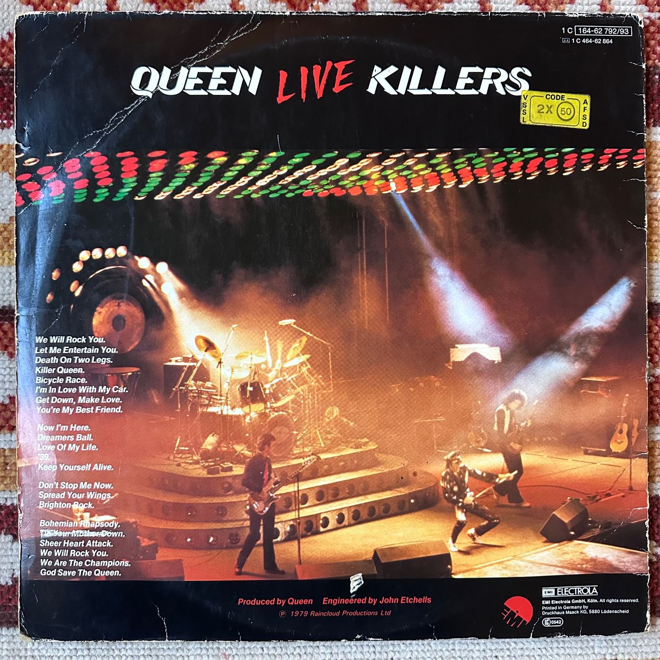 Dischi in vinile: LP - Queen – Live Killers – Usato da Breganzona venduto da Onairda75 2