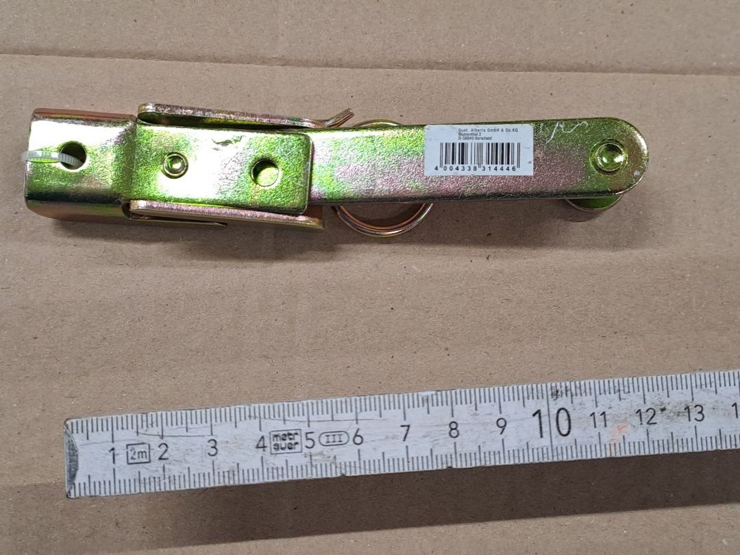 Ferramenta: Schlagladenüberwurf 120mm – Nuovo e nell'imballaggio originale da Rickenbach SZ venduto da febele 2
