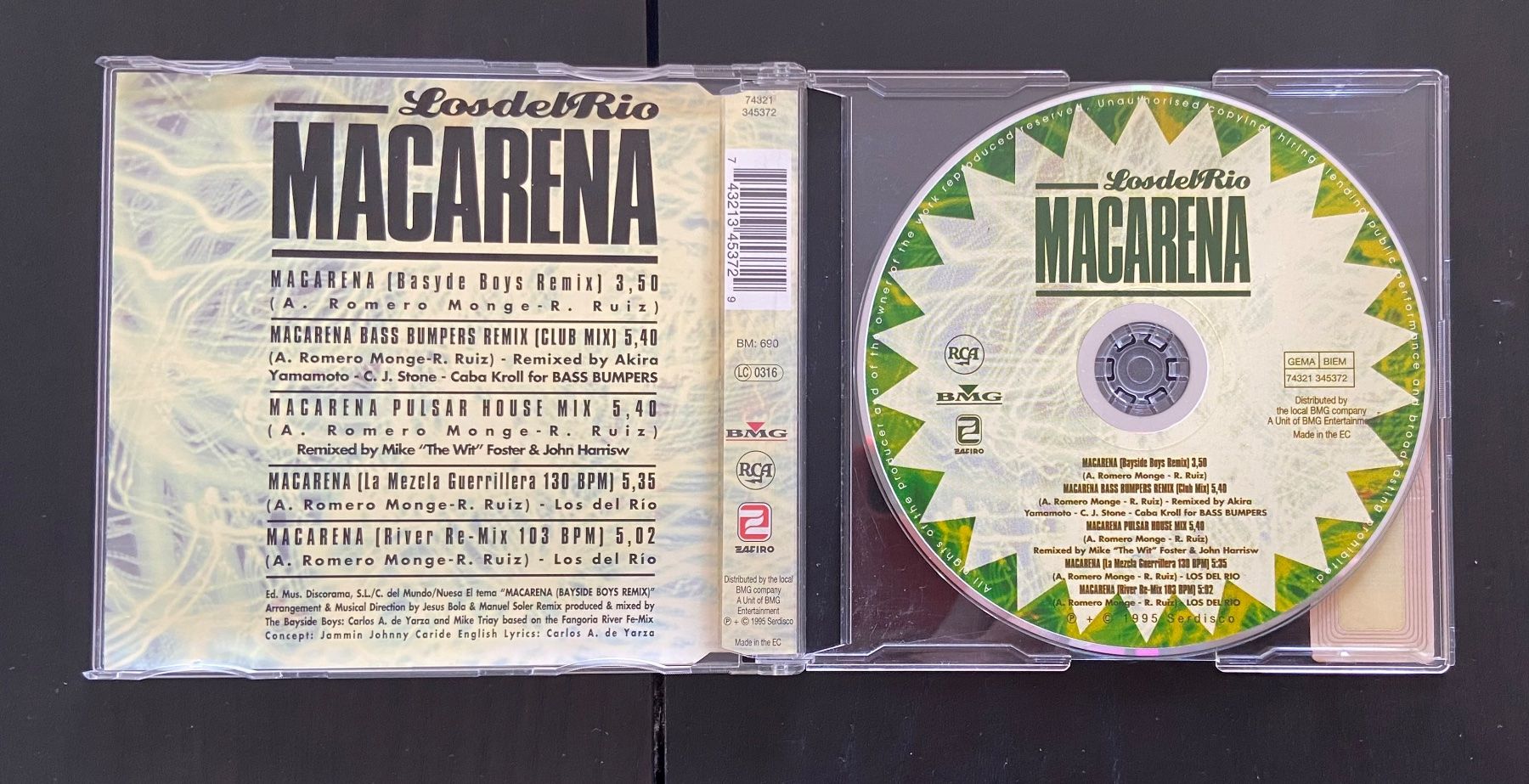 CDs: Los del Rio - macarena Single/Maxi CD Remix – D'occasion à Luzern par Lycka 1