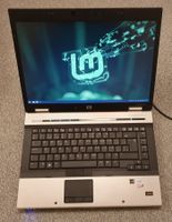 HP EliteBook 8530p, Linux Mint, Mit Netzteil, Akku defekt