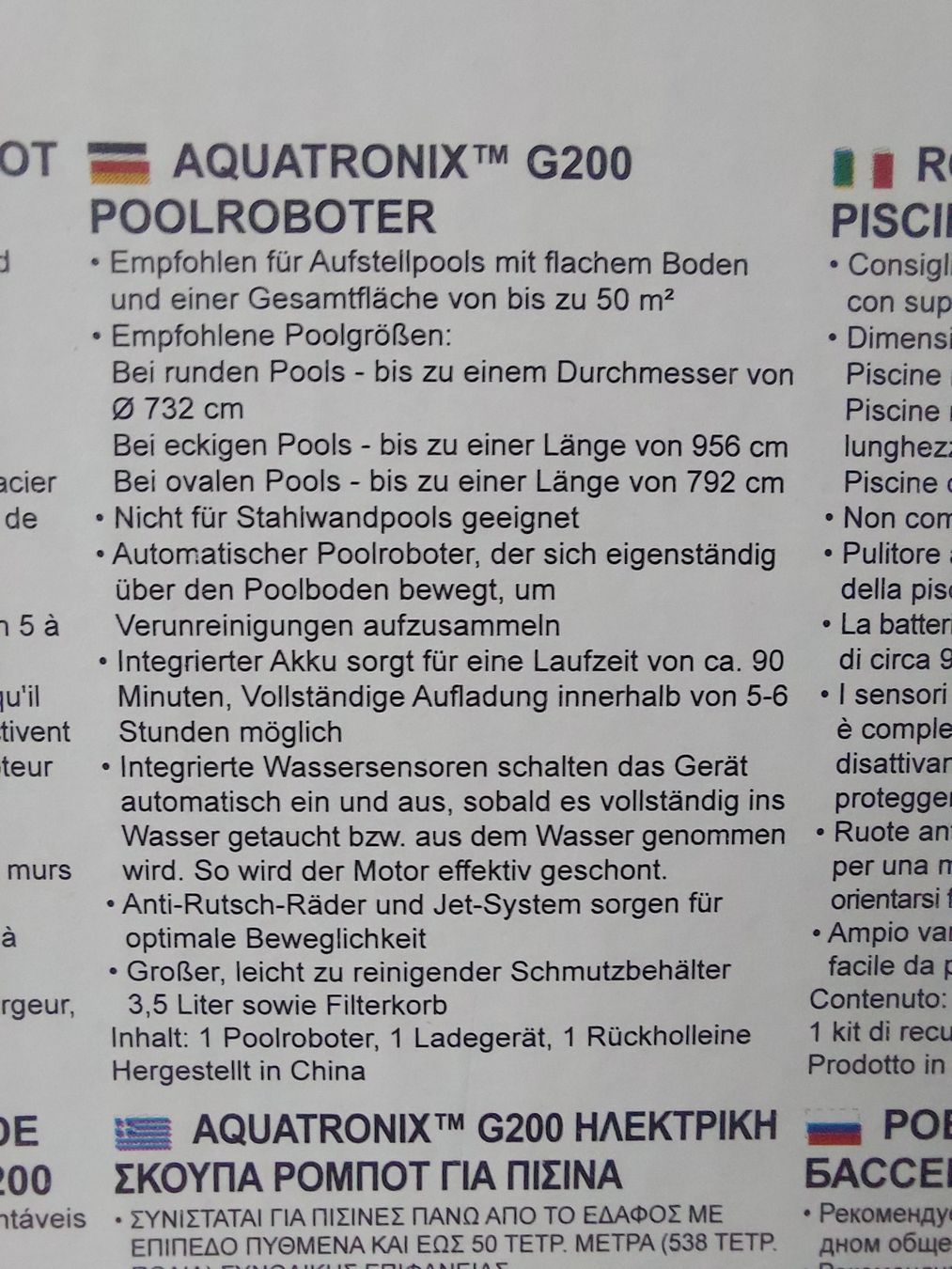 Bestway Schwimmbad-Zubehör: Poolroboter Akkubetrieb – Neu und originalverpackt aus Näfels von rot_c2zr 2