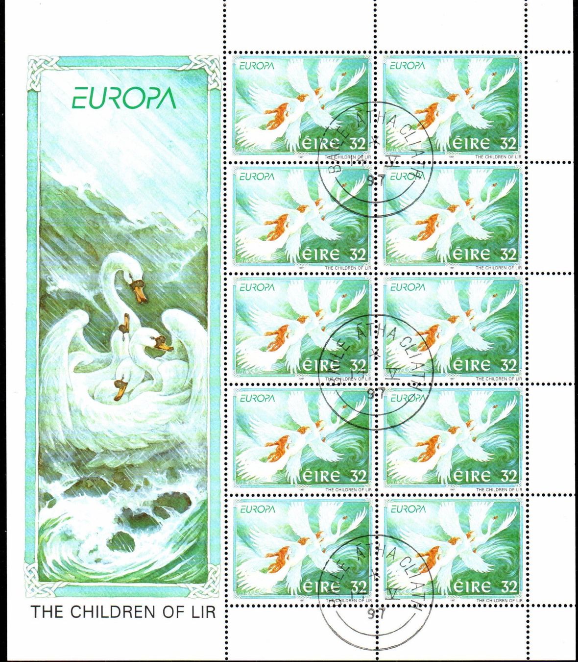 Tutti i francobolli: Eire - Irlande - Collection de 71 timbres + 2 feuillets – Usato da Chavornay venduto da 4dphila 2