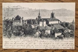 Lausanne Le Château 1903 n. Paris bzw. Roscoff
